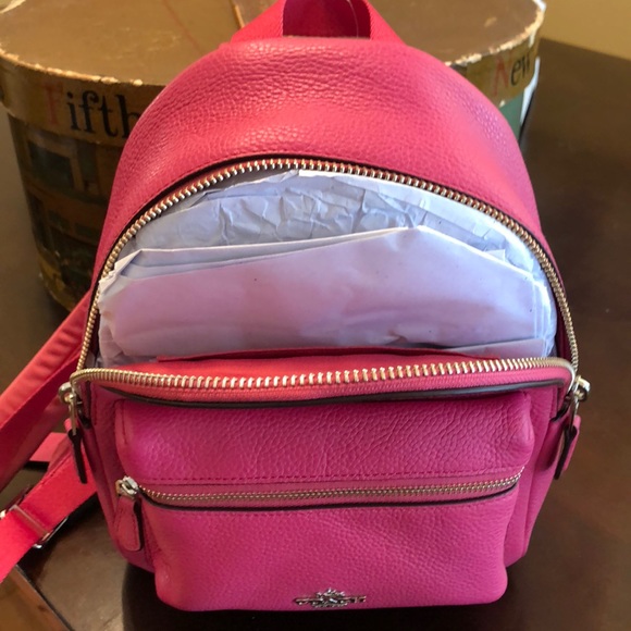 Authentic! NWT! Coach Mini Charlie Backpack - Picture 3 of 5